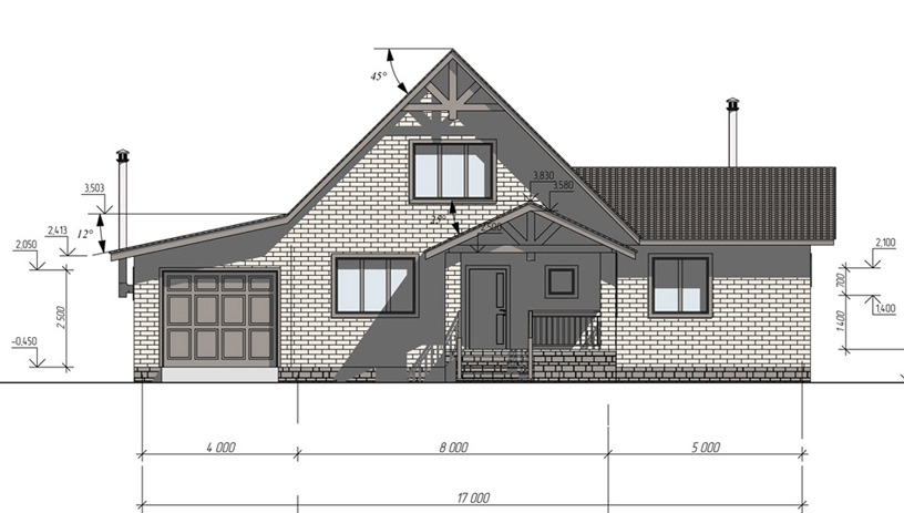 Особенности проектирования дома 10 на 10 с мансардой: зонирование помещений и стоимость постройки