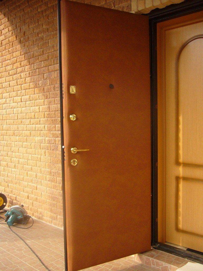 Двери входные металлические утепленные: как сделать самостоятельно