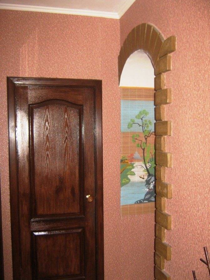 Как задекорировать дверной проем без двери – фото