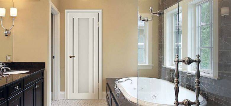 Как выбрать двери для ванной и туалета учитывая особенности этих помещений