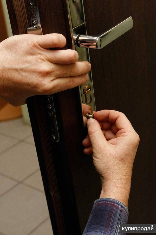 Как снять ручку с входной металлической двери - клуб мастеров
