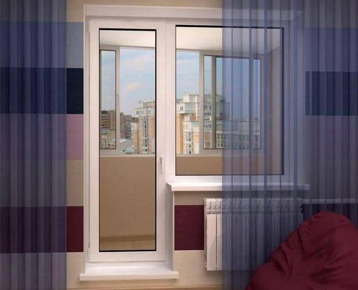 Конструктивные различия стеклянных балконных дверей