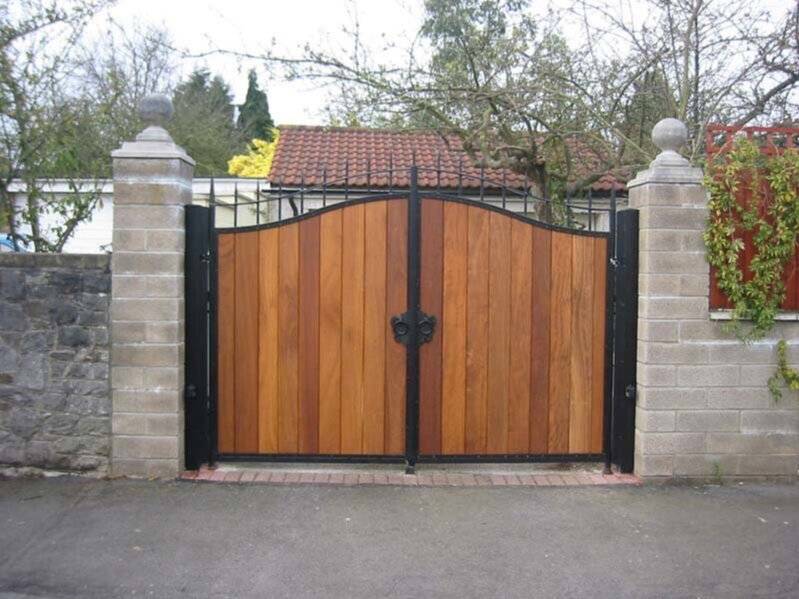 Ворота для частного дома, металлические заборы и калитки, дизайн красивых ворот