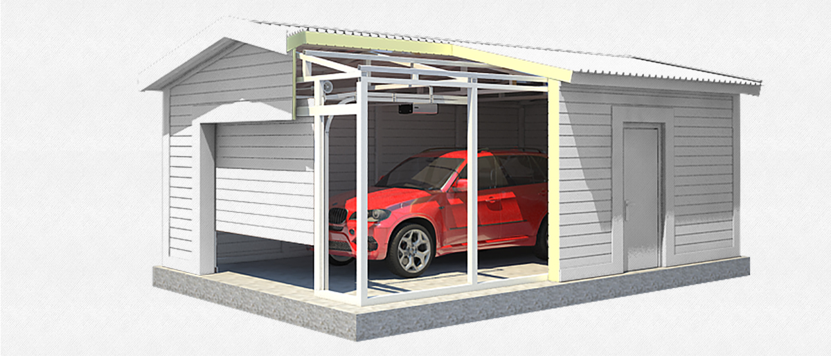 Каркасный гараж: пошаговая инструкция по строительству