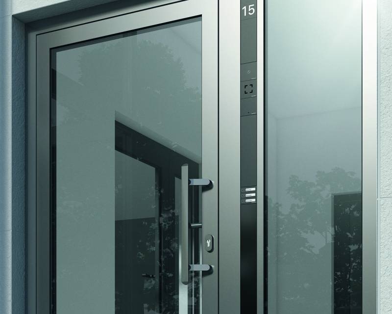 Алюминиевая дверь: входные и межкомнатные конструкции