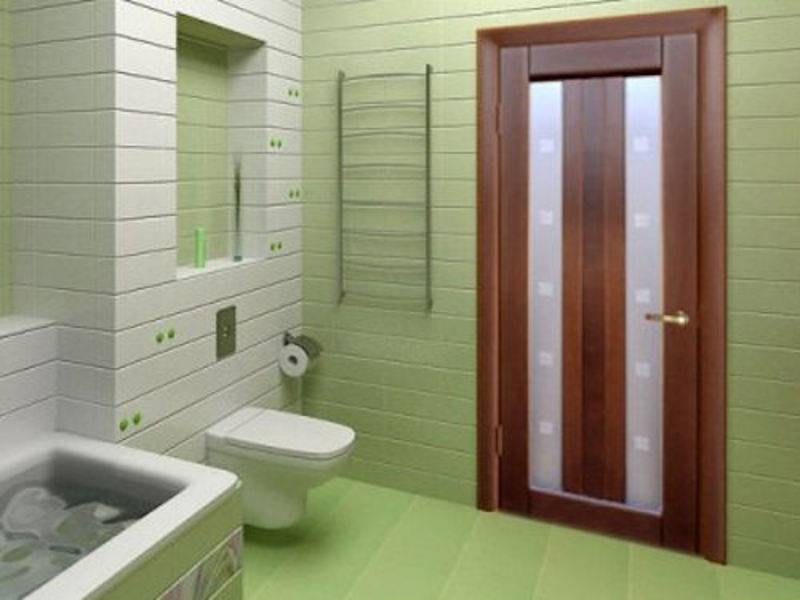 Двери для ванной и туалета как выбрать правильную