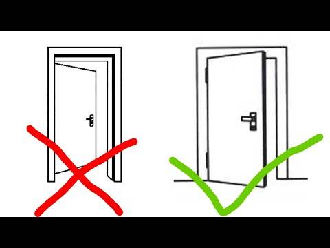 Как правильно должны открываться межкомнатные двери? - строительные рецепты мира