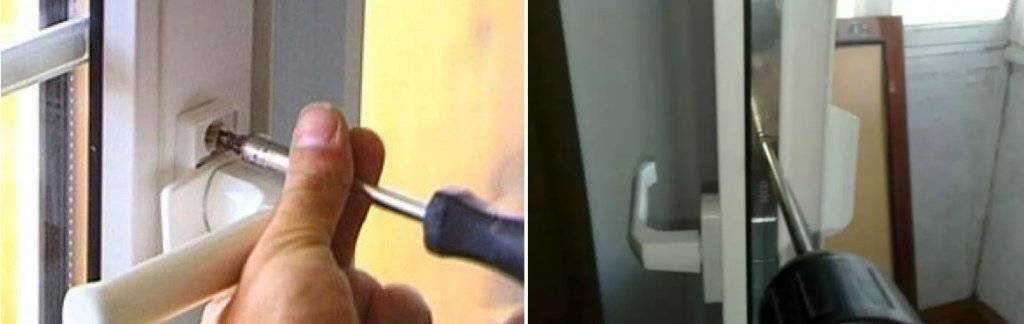 Как отремонтировать ручку на пластиковой двери (видео)