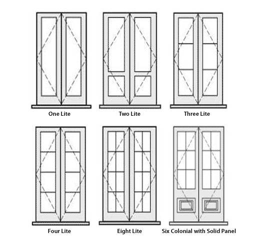 Двери распашные двустворчатые межкомнатные: размеры и установка