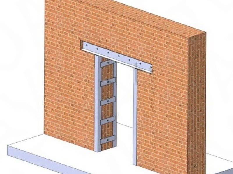 Как увеличить дверной проем в кирпичной стене в высоту?