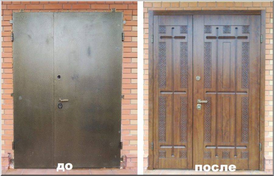 Как можно отреставрировать старую дверь