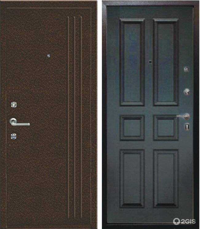 Металлические двери эконом класса: выбор хорошей входной стальной конструкции