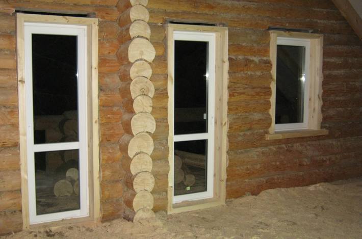 Окосячка окон в деревянном доме: просто и надежно