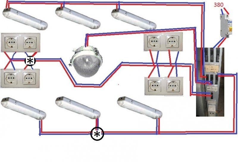 Проводка в гараже (58 фото): схема и монтаж электропроводки своими руками, как правильно сделать заземление