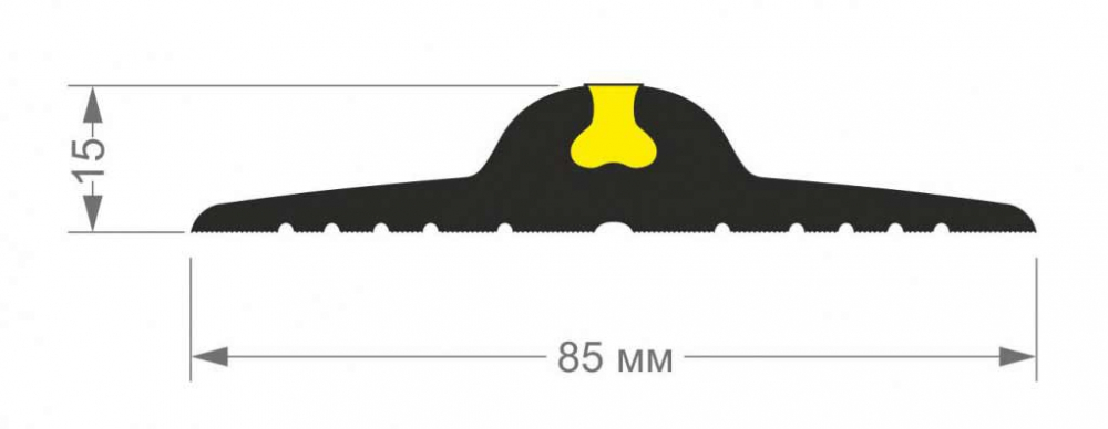 Разноуровневые пороги для пола, с перепадом от 2 до 40 мм.