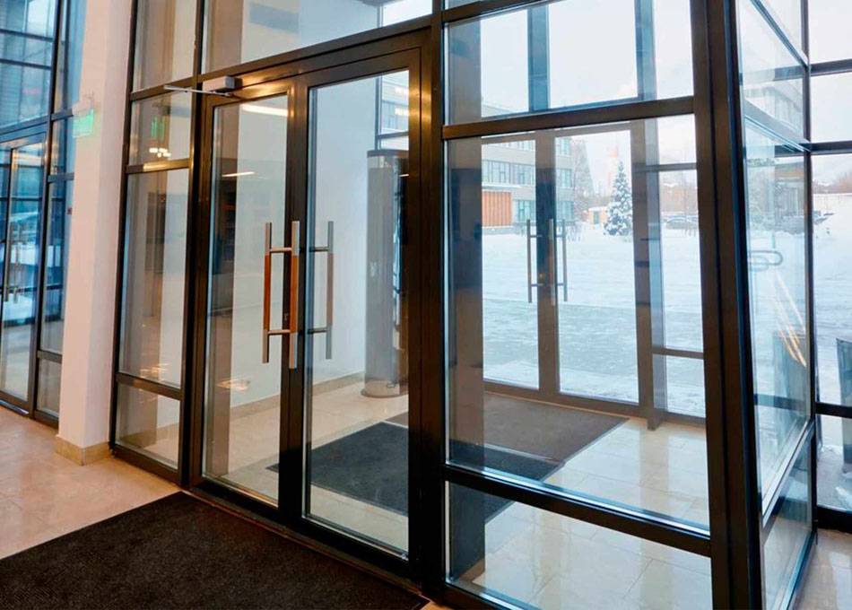 Двери алюминиевые: требования и конструкции по госту