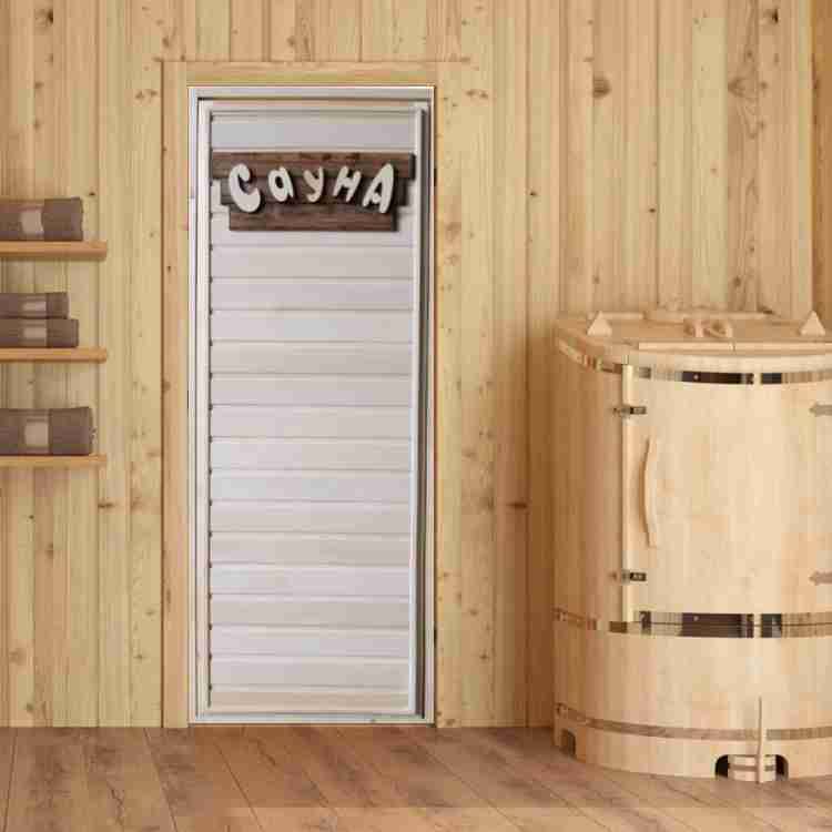 Какие банные двери лучше – советы по выбору, изготовлению и установке
