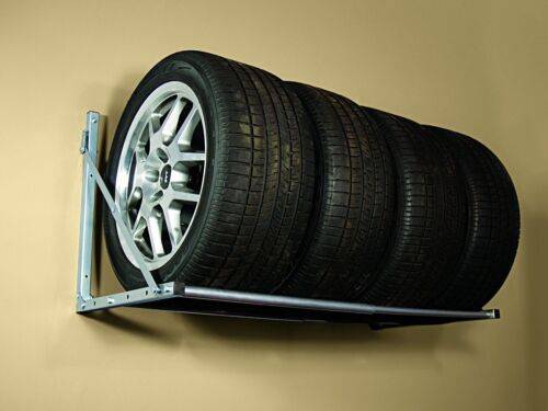 Сделать стеллаж для колес в гараж своими руками