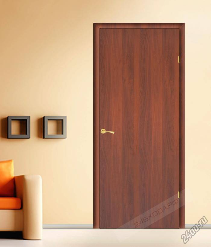 Цвет двери миланский орех: фото в интерьере — офремонт