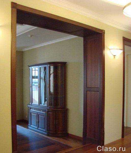Как декорировать дверной проем без двери: фото вариантов