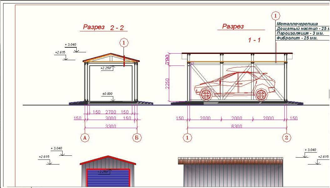 Как построить гараж своими руками: размеры, чертежи конструкций, материалы