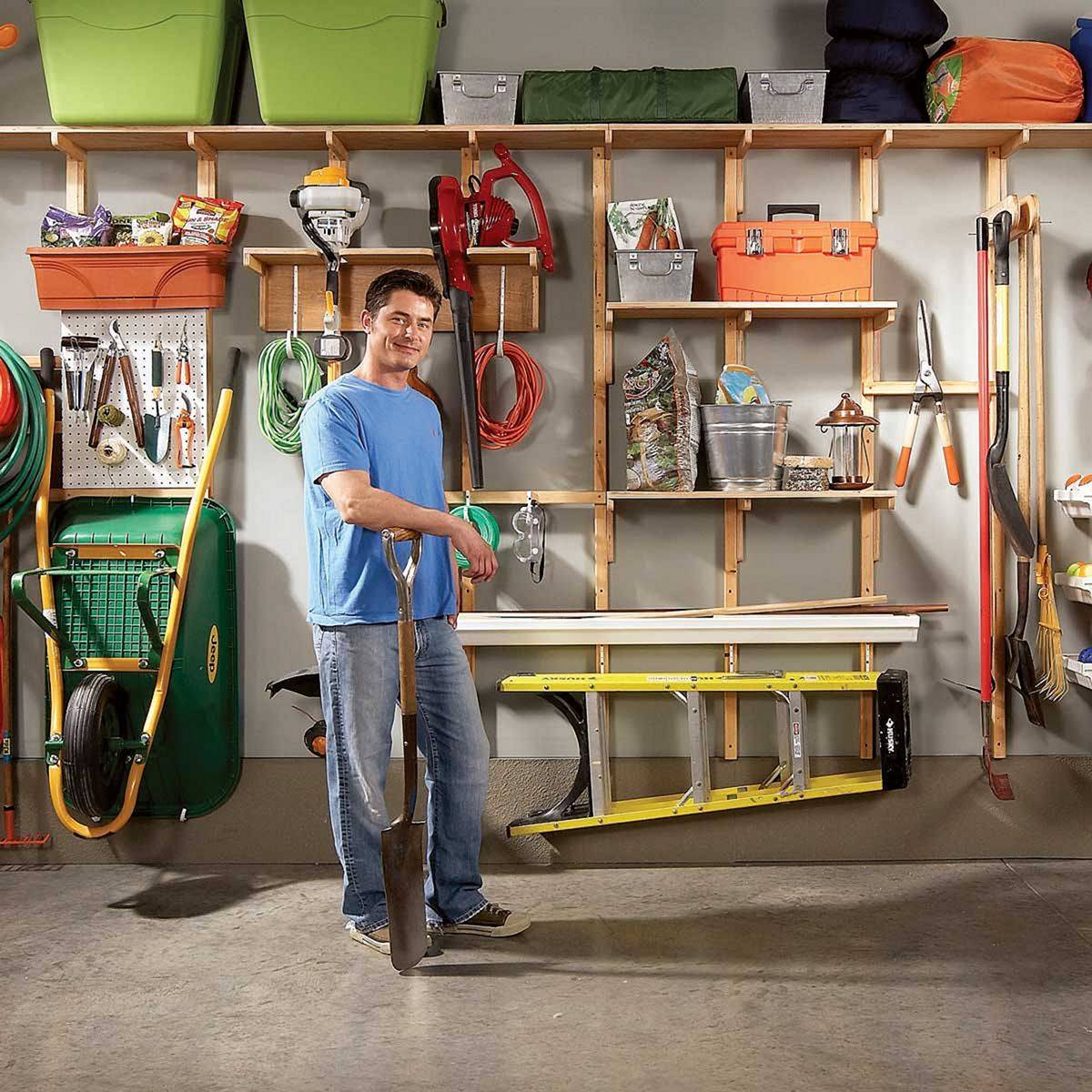 Как организовать порядок в гараже