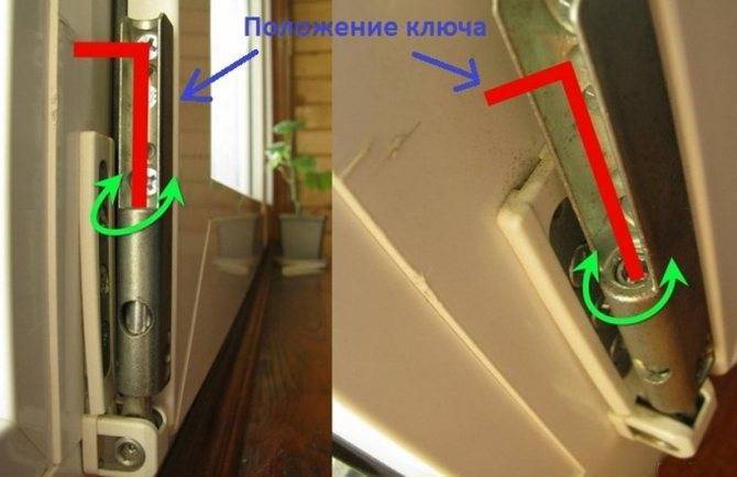 Регулировка пластиковой балконной двери: фото и видео инструкции