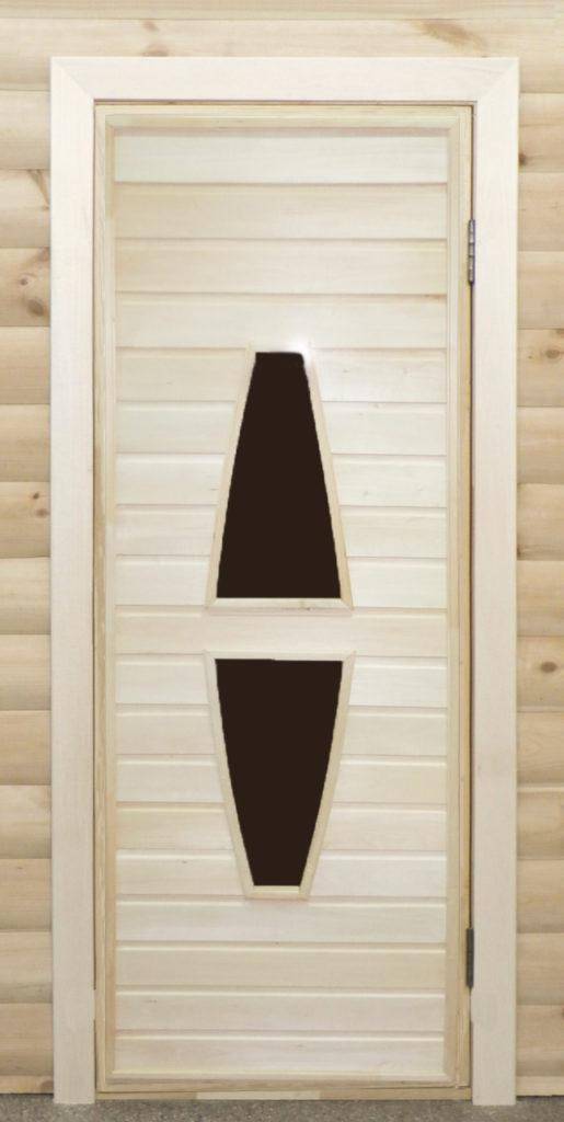 Стеклянная дверь для бани и сауны: размеры и конструкция