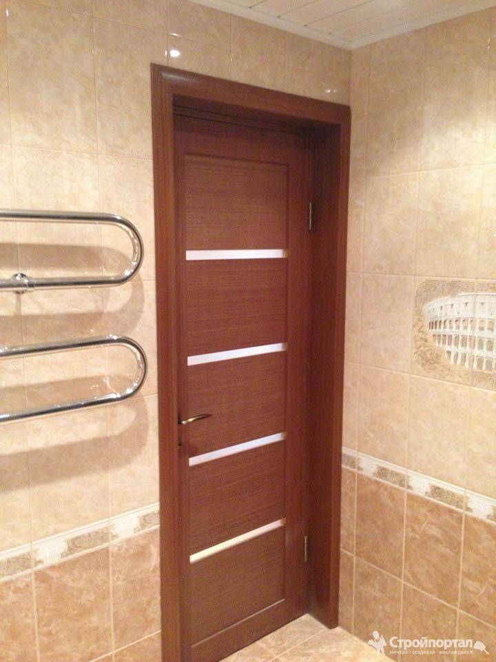 Какие двери лучше устанавливать в ванную и в туалет?