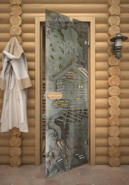 Стеклянные двери для бани и сауны: в чём плюсы и минусы