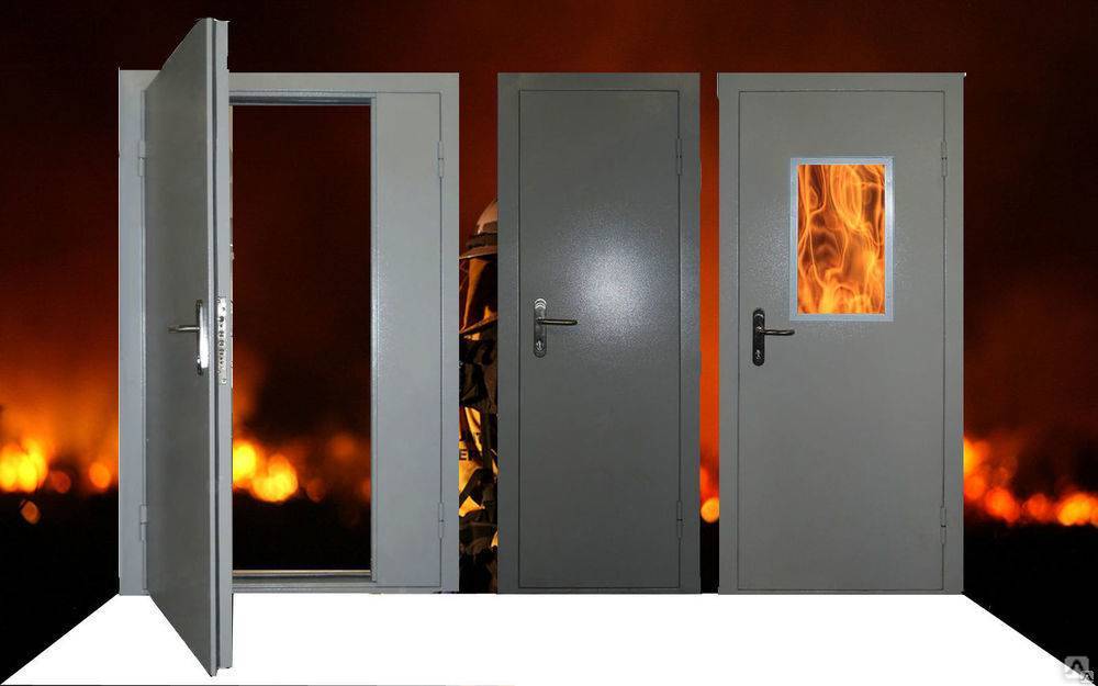 Металлические противопожарные двери: правила использования