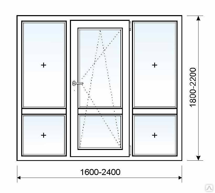 Стандартные размеры балконных дверей - дизайн мастер fixmaster74.ru