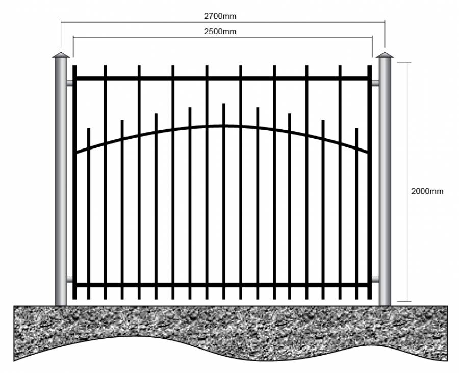 Забор из профильной трубы своими руками: чертежи, необходимые материалы, сооружение