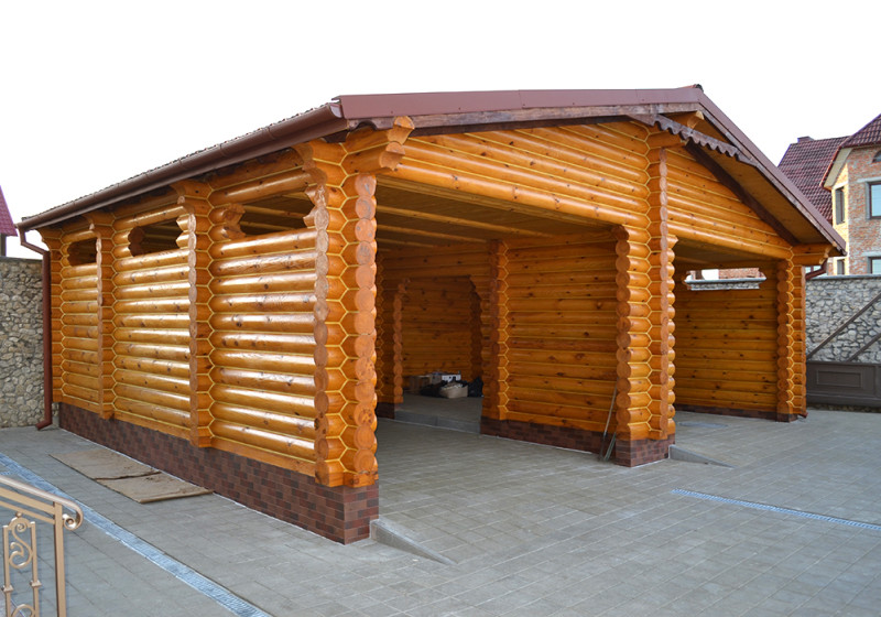 Каркасный гараж: из дерева, бруса и металлопрофиля, какой выбрать каркас - металлический из профиля или деревянный, чертеж и фото-материалы