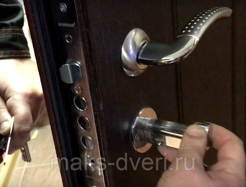 Как заменить личинку замка во входной двери