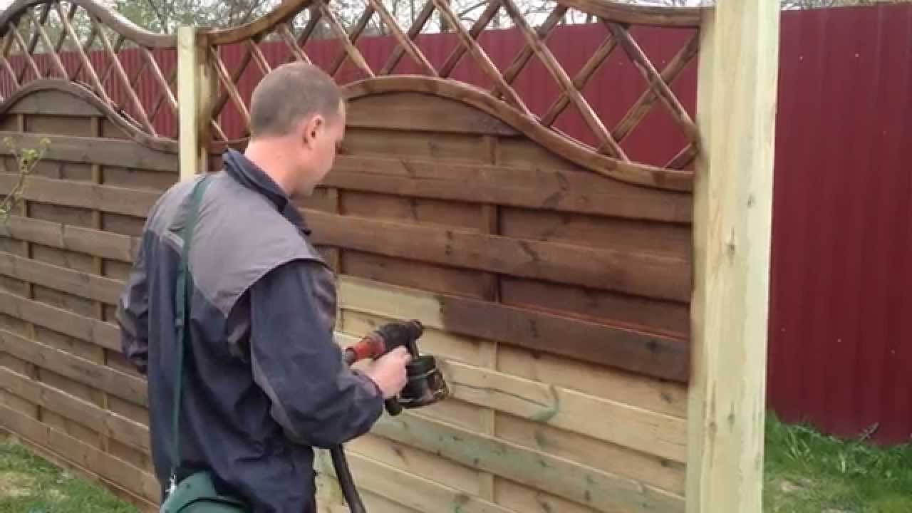 Чем покрыть деревянный забор для долговечности - дизайн и ремонт