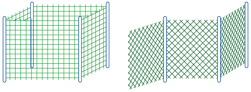 Как выбрать садовую сетку для забора - пластиковая, сварная, металлическая сетка | стройсоветы