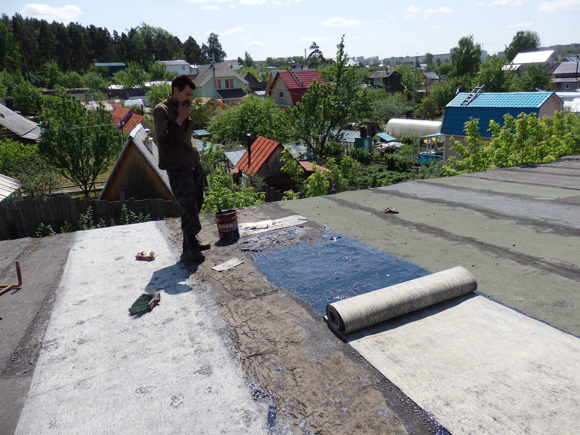 Чем покрыть крышу гаража? как покрыть крышу гаража рубероидом? :: syl.ru