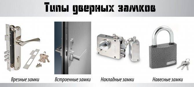Замена дверного замка металлической двери