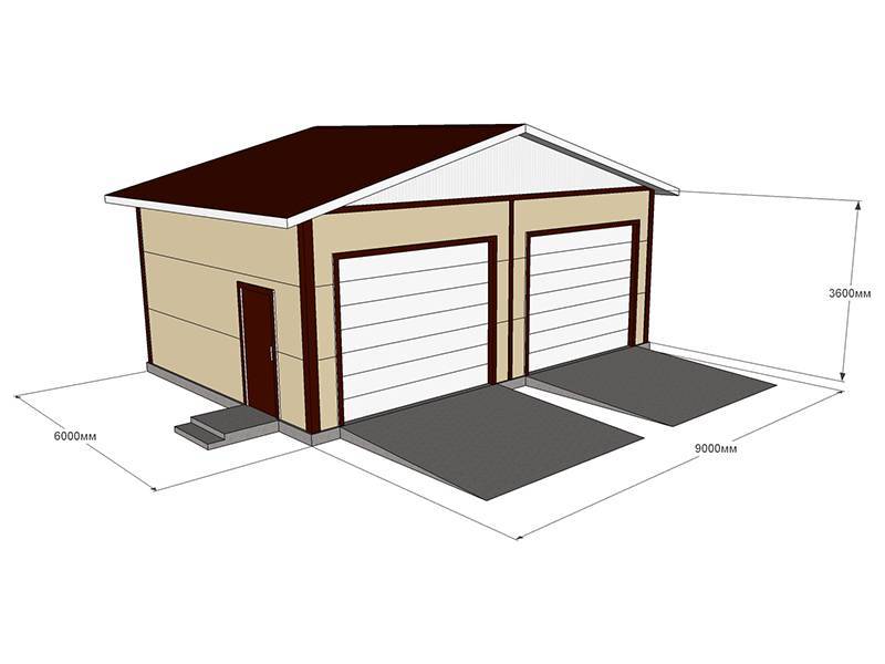 Обустройство гаража  варианты планировки гаража (фото 20+ и проектов)