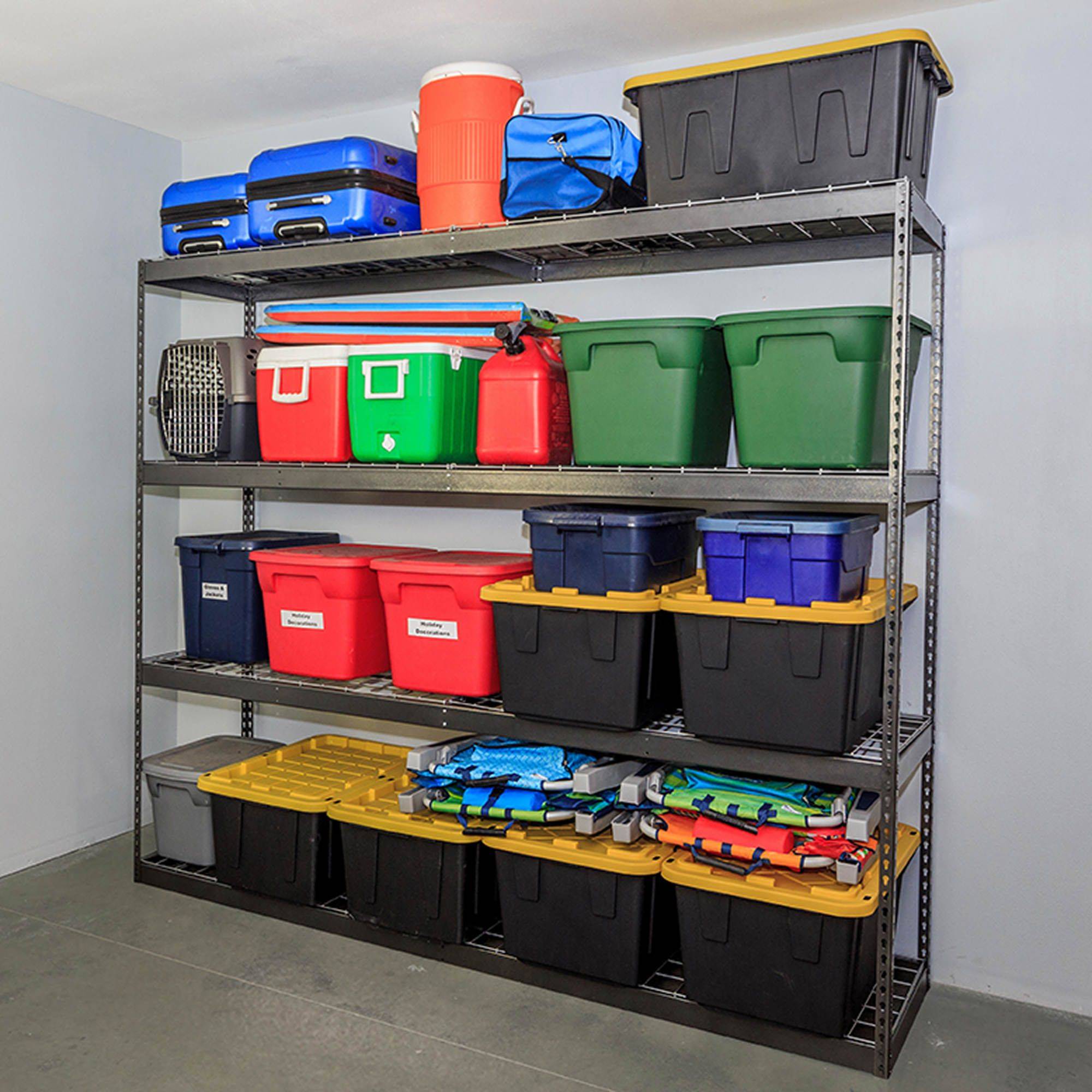 10 отличных идей. системы хранения для гаража.