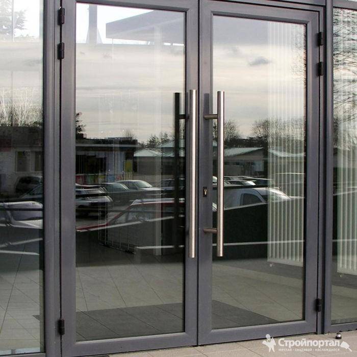 Алюминиевые входные двери: виды и конструктивные особенности