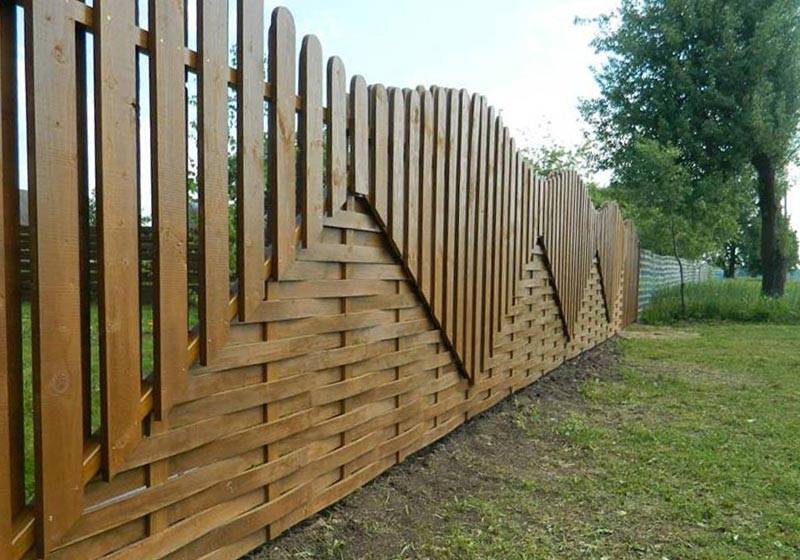 Забор из дерева своими руками: оформляем границы участка