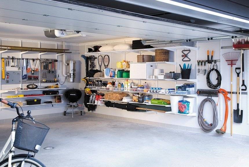 Идеи для организации пространства в гараже