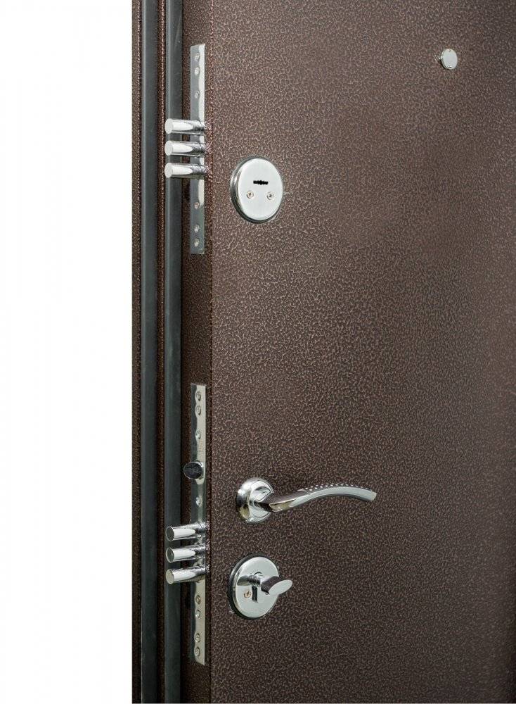 Утепленные наружные металлические двери в дом