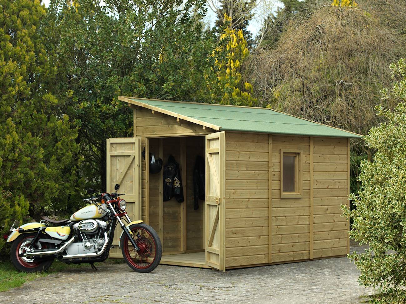 Как построить гараж для мотоцикла, квадроцикла или снегохода. гараж для квадроцикла размеры