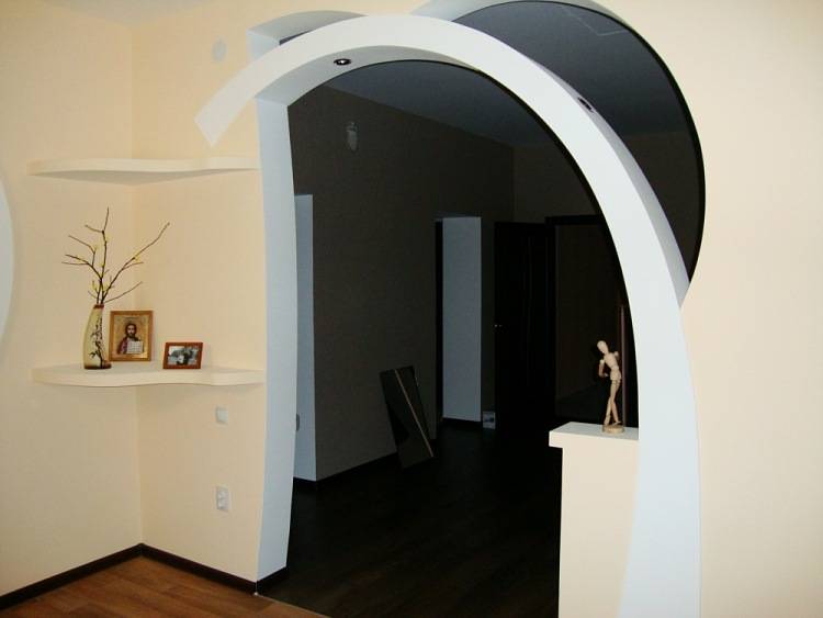 Отделка дверного проема из гипсокартона - как облагородить или уменьшить дверь в стене