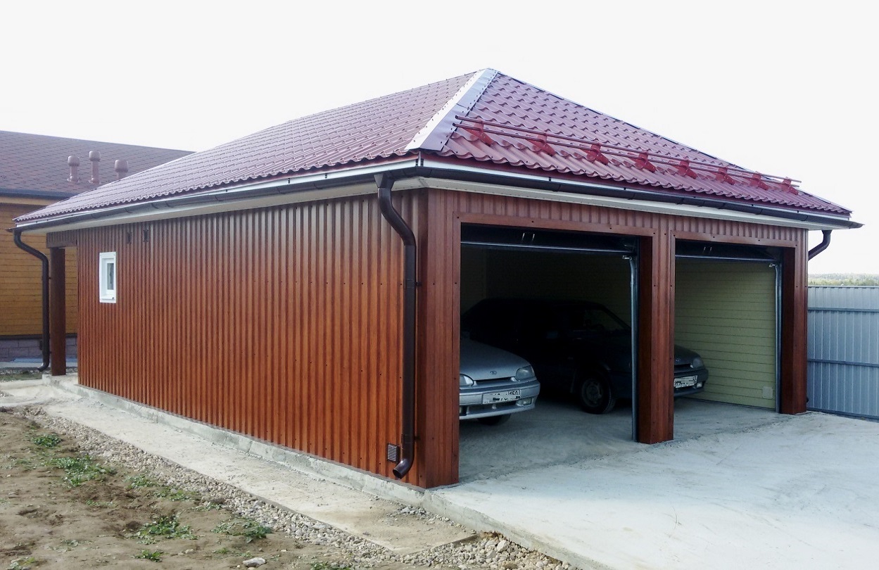 Какая крыша лучше подойдет для гаража?