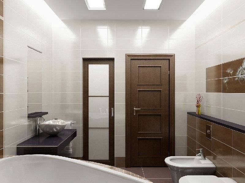 Какие двери лучше выбрать для ванной и туалета, размеры межкомнатных дверей
