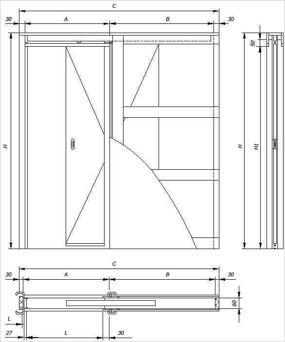 Виды распашных дверей, особенности двустворчатых конструкций и установки в межкомнатный проём